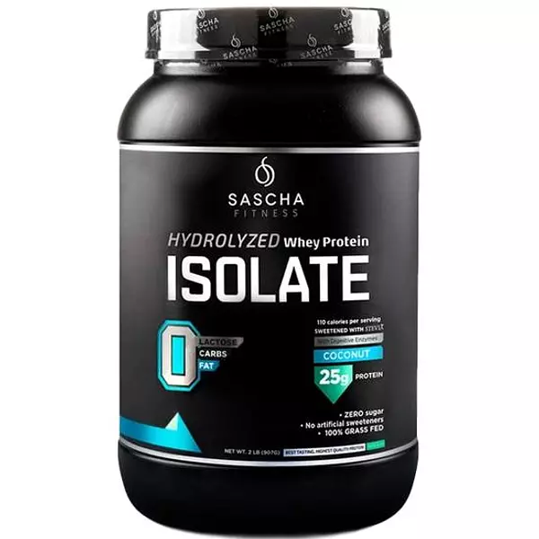 Proteina Isolate Sabor Coco 2lb - Sascha Fitness