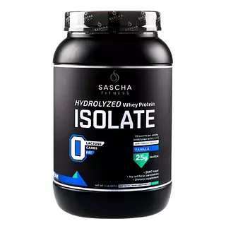 Proteina Isolate de Vanilla 2lb - Sascha Fitness
