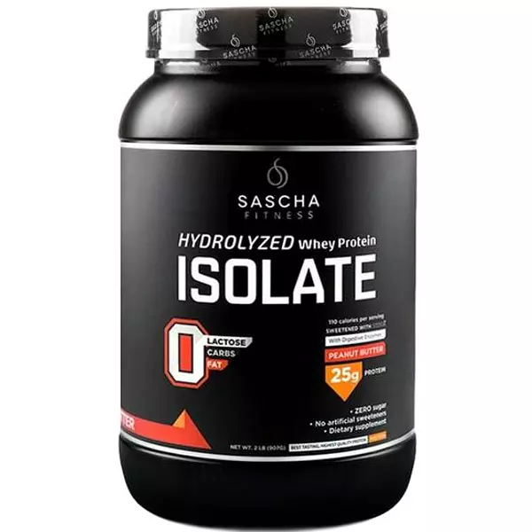 Proteina Isolate de Peanut Butter 2lb - Sascha Fitness