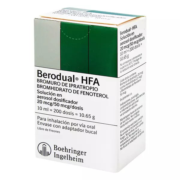 Berodual Inhalador Hfa