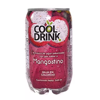 Agua con Sabor A Mangostino 340ml - Cool Drink