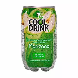 Agua con Sabor A Manzana 340ml - Cool Drink