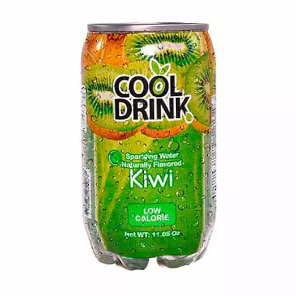 Agua con Sabor A Kiwi 340 Ml - Cool Drink