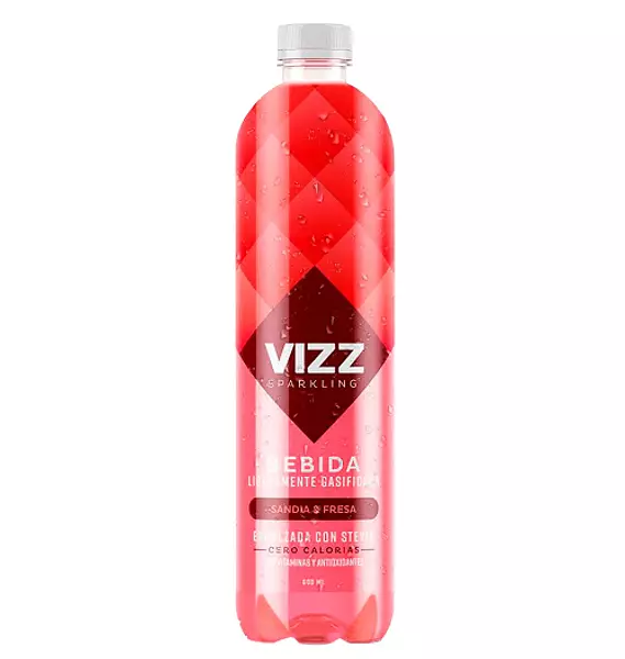 Gaseosa Sandia & Fresa 600ml - Vizz