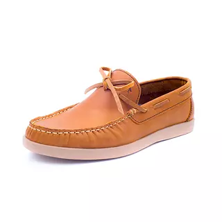 Mocasines de Cuero Color Miel