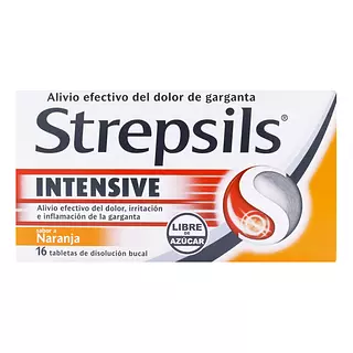 Strepsils Intensive Sin Azúcar