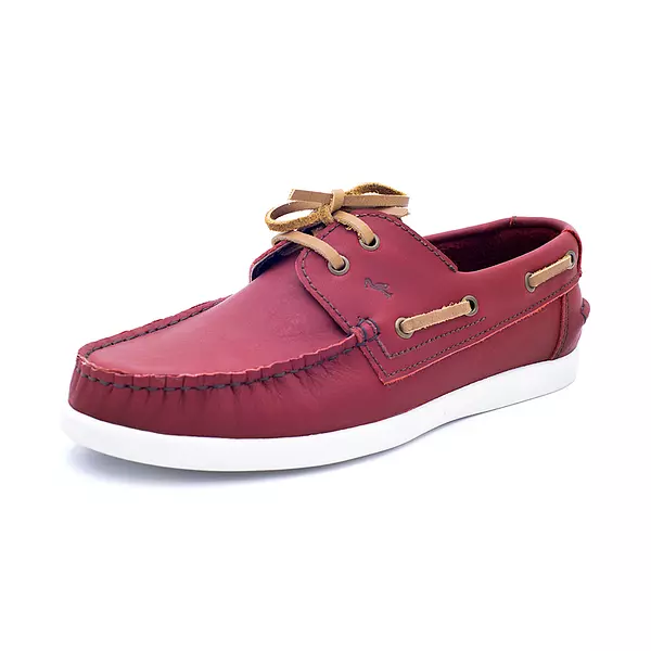 Zapatos Apache de Cuero Color Rojo
