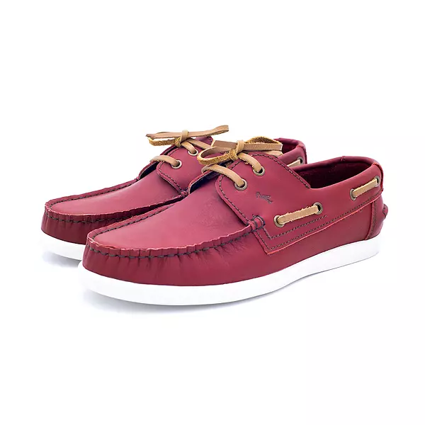 Zapatos Apache de Cuero Color Rojo