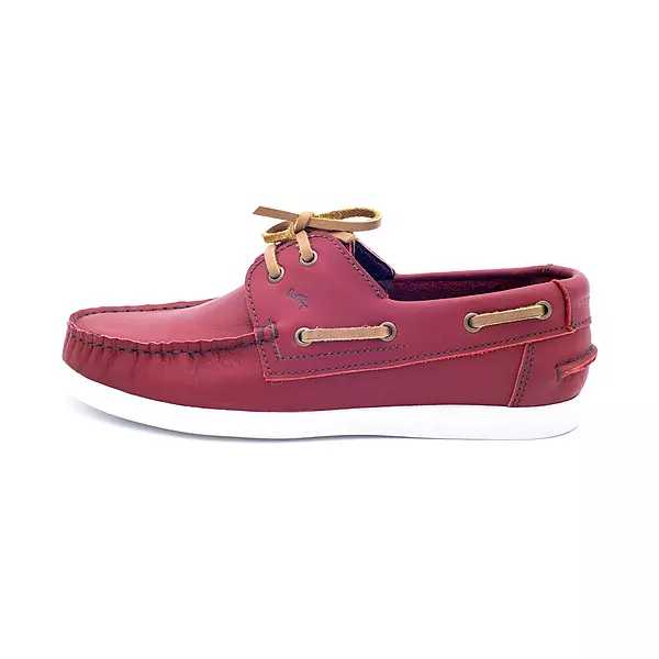Zapatos Apache de Cuero Color Rojo