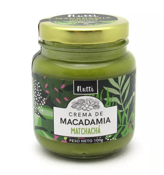 Crema Macadamia Mathacha 100gr - Nutti