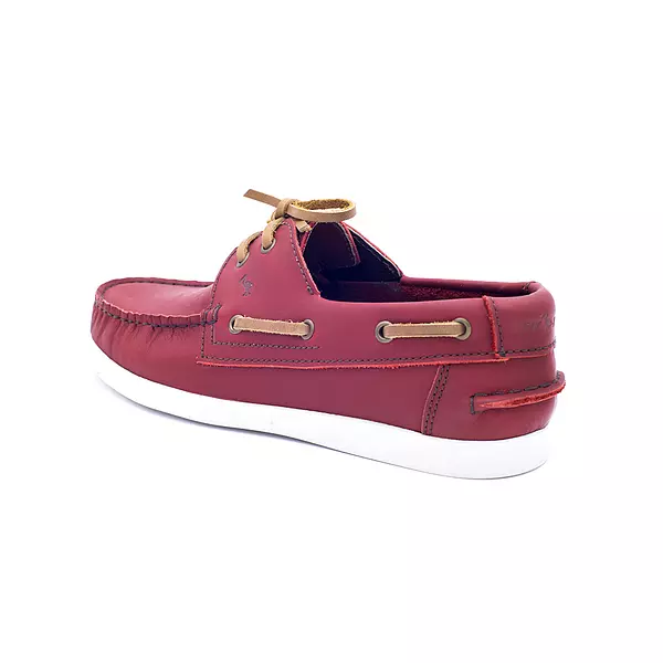 Zapatos Apache de Cuero Color Rojo