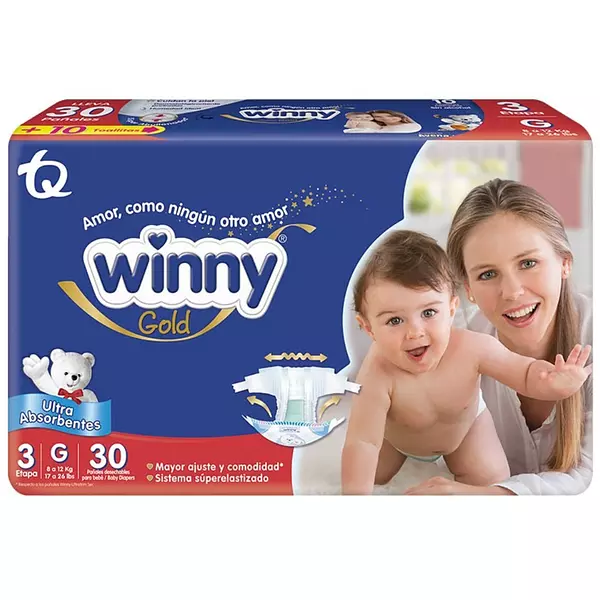 Pañales Winny Gold Etapa 3