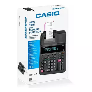 Calculad.Casio Dr-120r
