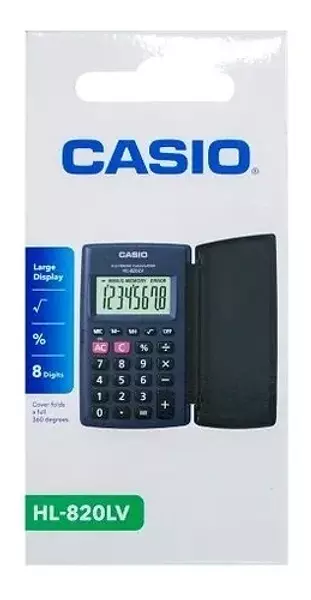 Calculad. Casio Hl-820 8dig.