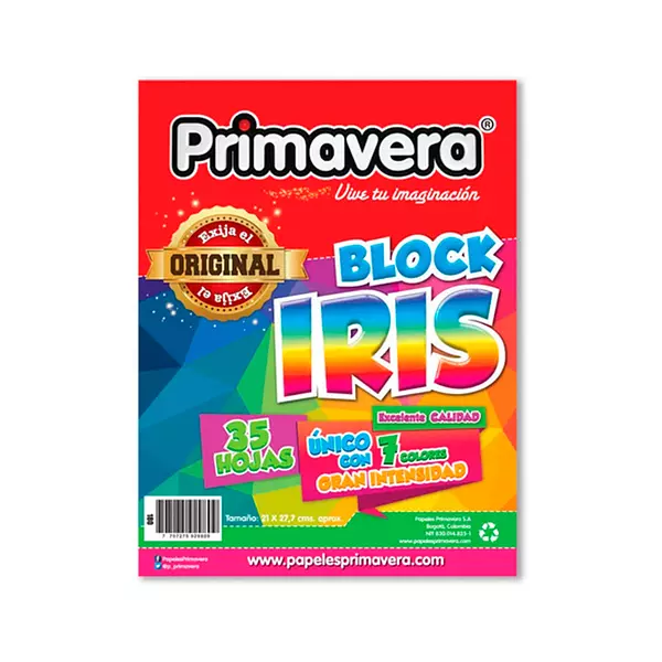 Block Iris Constr.180gr Carta 35h