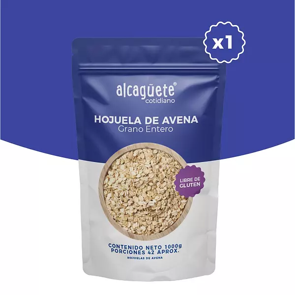 Avena En Hojuelas Libre De Gluten 1000 Gr - Alcaguete