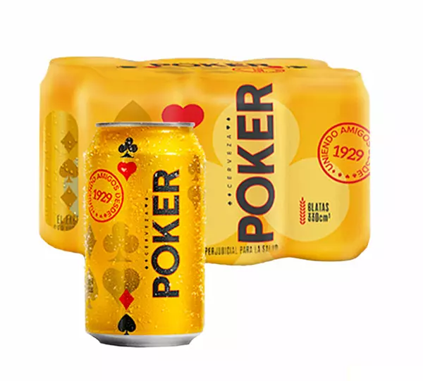 Cerveza Poker Lata