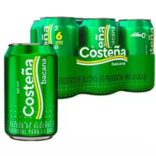 Cerveza Costeña Bacana Lata
