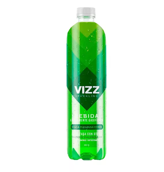 Gaseosa Kiwi & Manzana Verde 600ml - Vizz