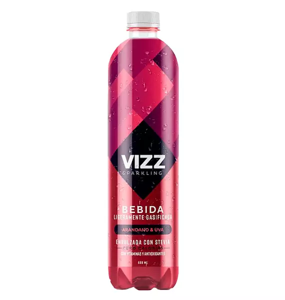 Gaseosa Acai & Cereza 600ml - Vizz