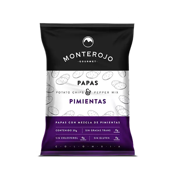 Papas Pimienta 25gr - Monterojo