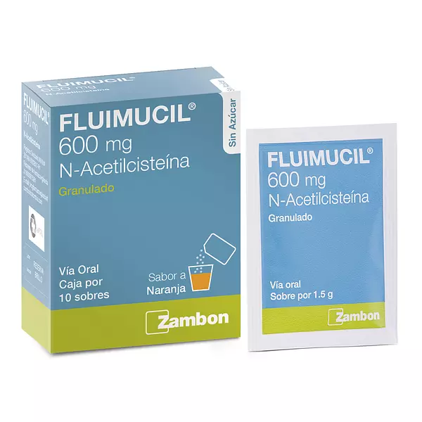 Fluimucil Sobre 600 Mg