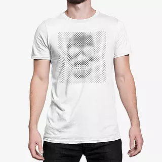 Camiseta Calavera Difusa