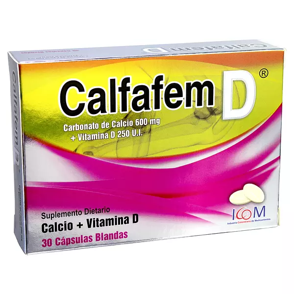 Calfafem D 600mg/250ui