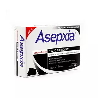 Asepxia Jabon Carbon Detox