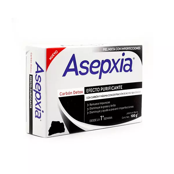 Asepxia Jabon Carbon Detox