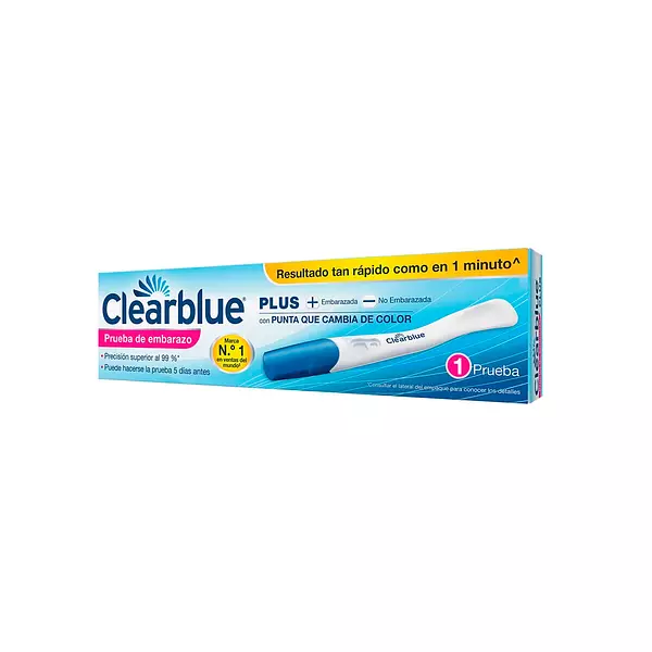 Prueba de Embarazo Clearblue Plus