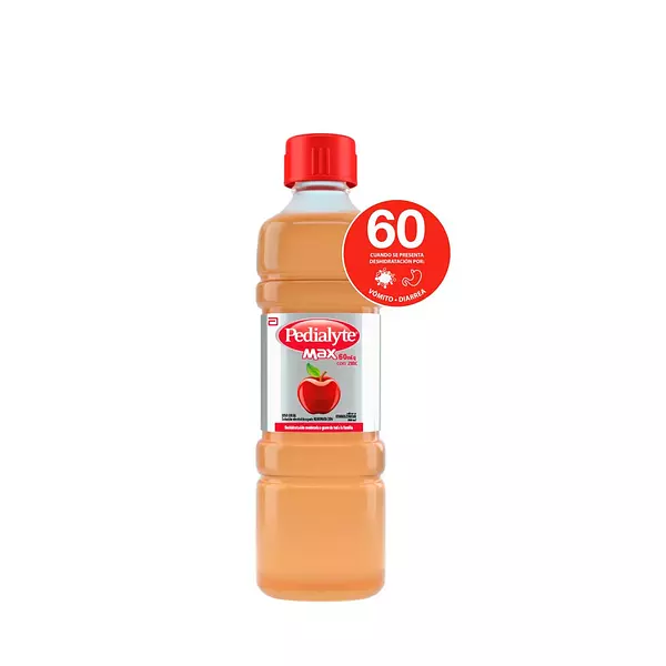 Pedialyte Max Manzana