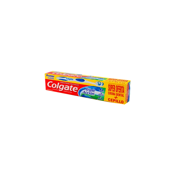 Crema Dental Colgate Triple Accion + Cepillo