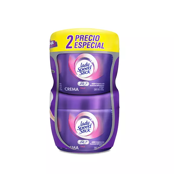 Duos Desodorante Lady Speed Stick Crema