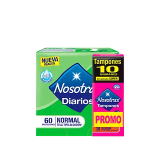 Protectores Nosotras Diarios