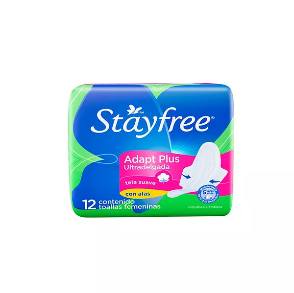 Toallas Stayfree Adapt Plus