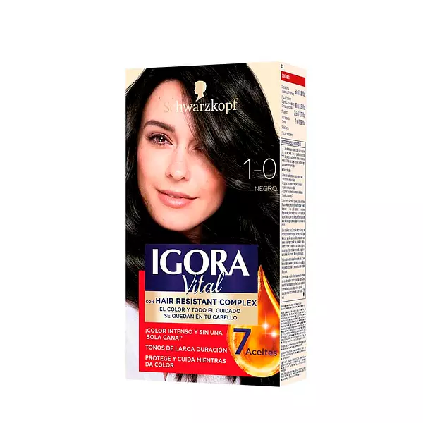 Tinte Igora Vital 1.0 Negro