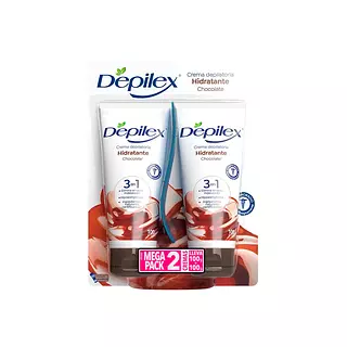 Depilex Crema Depiladora Hidratante Chocolate