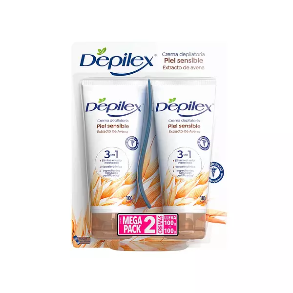 Crema Depilex Piel Sensible Avena