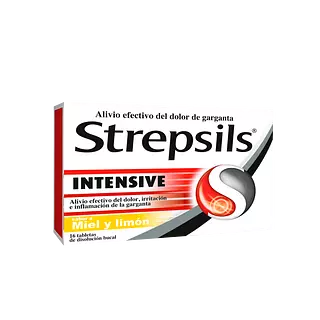 Strepsils Intensive Miel y Limon