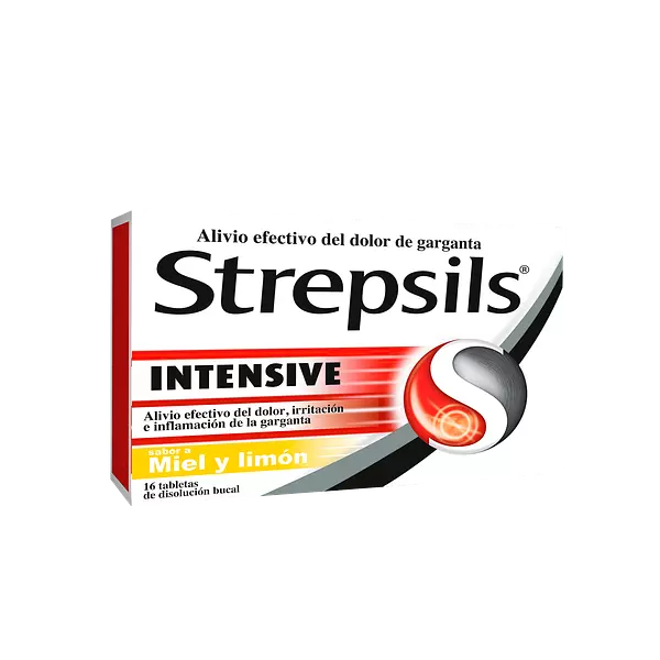 Strepsils Intensive Miel y Limon