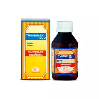Tussionex Duo Bromhexina+Guayacolato de Glicerilo