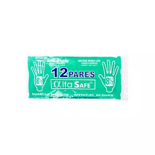 Guante Medico Alfa 8 1/2