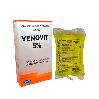 Venovit Dextrosa de Agua Destilada Vitaminada