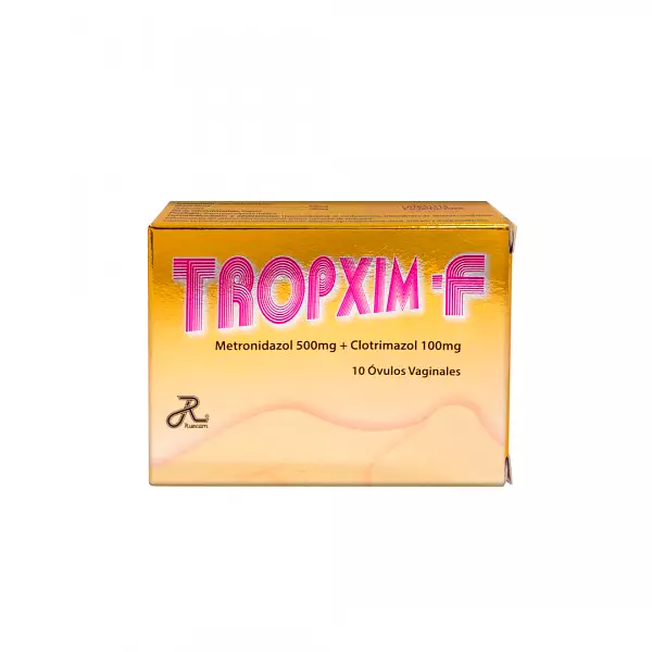 Tropxim F Metronid + Clotrimazol