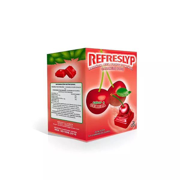 Refreslyp Cereza Miel-Prop-Mentol