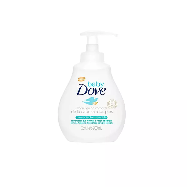 Jabon Liquido Dove Baby Humectante Sensible