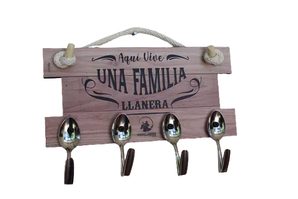 Tabla Familia Llanera Cucharas