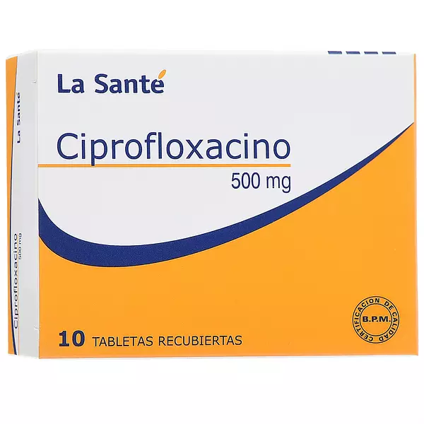 Ciprofloxacino 500 Mg