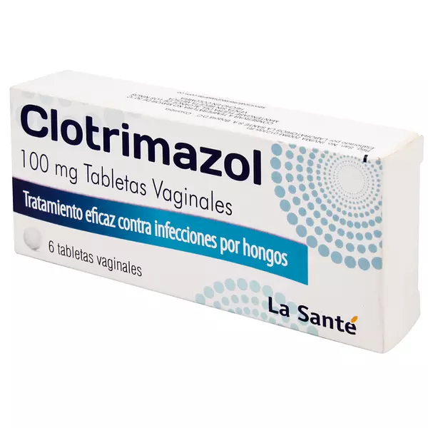 Clotrimazol 100 Mg Tabletas Vaginales